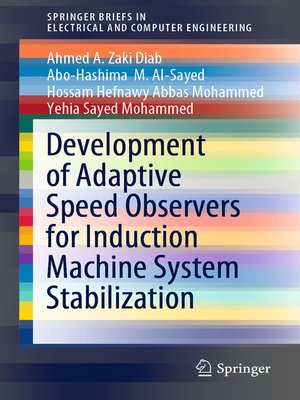 cover image of Development of Adaptive Speed Observers for Induction Machine System Stabilization